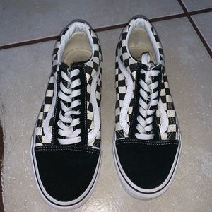 Checkered Vans